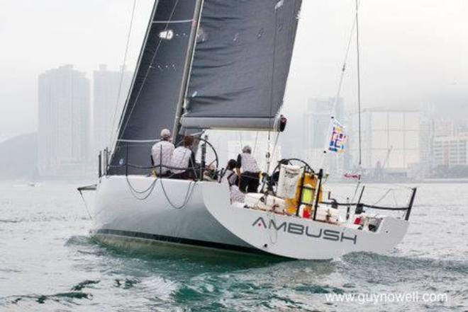 “After a lot of research We went with the Mills / McConaghy combination again after our successful first Ambush. Having people designing and building a boat that understand our requirements and who can deliver a competitive quality product on time is a huge attraction and both designer and builder are currently on top of their game.” Andrew Taylor - McConaghy Boats - Mills 41, Ambush © Guy Nowell http://www.guynowell.com