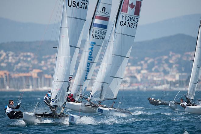 Nacra 17 - 2015 ISAF Sailing World Cup Hyeres © ISAF 