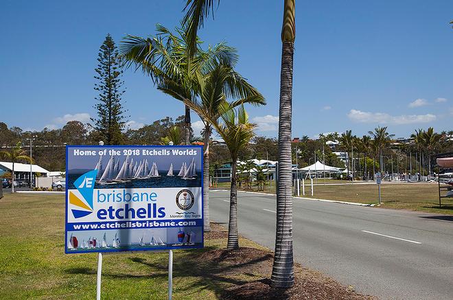 Part of the magnificent grounds of the Royal Queensland Yacht Squadron. - Etchells Brisbane Winter Series ©  John Curnow