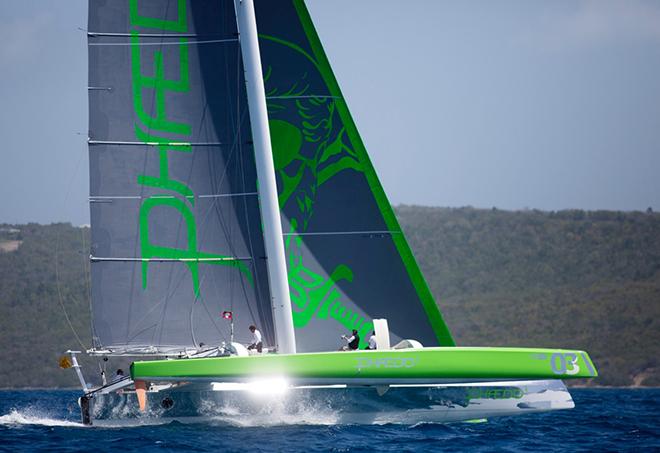 Phaedo^3 - 2015 Antigua Sailing Week © Rachel Jaspersen