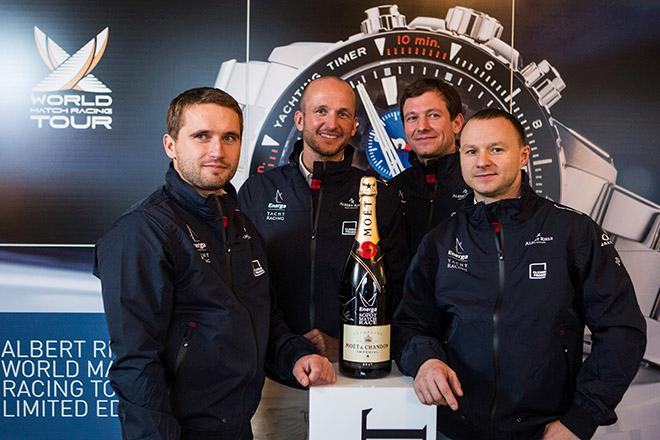 Przemyslaw Tarnacki and his new Energa Yacht Racing Team ©  Robert Hajduk / WMRT