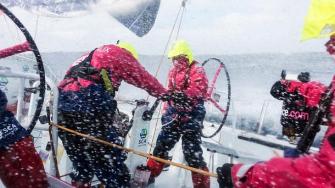 Team SCA - Volvo Ocean Race 2015 © Anna-Lena Elled/Team SCA