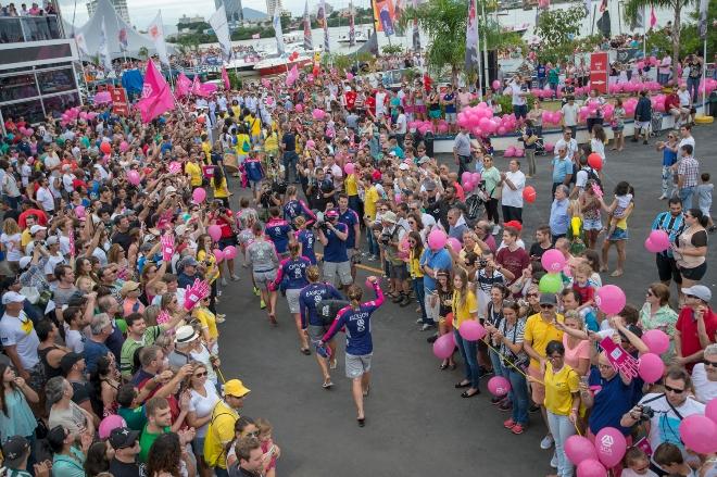 Arranca la etapa 6 - Volvo Ocean Race 2015 © Buda Mendes / Volvo Ocean Race