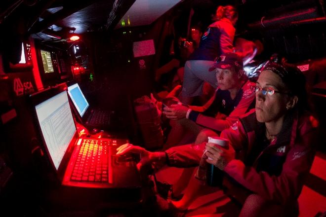 Team SCA - Volvo Ocean Race 2015 © Corinna Halloran / Team SCA