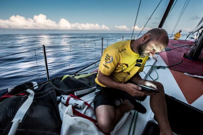 Onboard Abu Dhabi Ocean Racing - Volvo Ocean Race 2015 © Matt Knighton/Abu Dhabi Ocean Racing