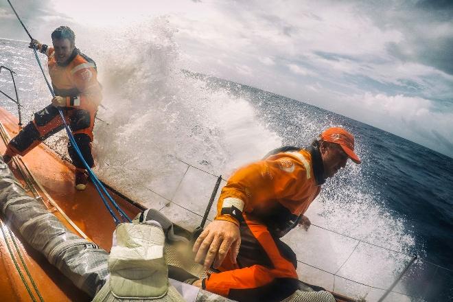 Onboard Team Alvimedica - Volvo Ocean Race 2015 ©  Amory Ross / Team Alvimedica