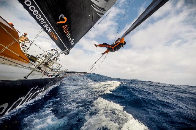 Onboard Team Alvimedica - Volvo Ocean Race 2015 ©  Amory Ross / Team Alvimedica