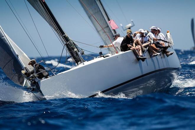 Nigel Passmore's J/133, Apollo 7 won the first race of the regatta in CSA 2 © Paul Wyeth / www.pwpictures.com http://www.pwpictures.com