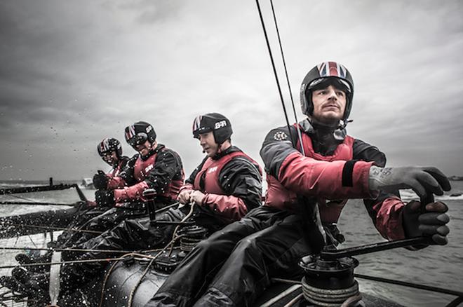 On-board with Ben Ainslie Racing © Mark Lloyd http://www.lloyd-images.com