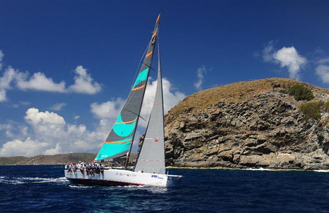 CSA Racing 1 class winner: Ola Hox's TP52,Team Varg  © Todd VanSickle / BVI Spring Regatta http://www.bvispringregatta.org