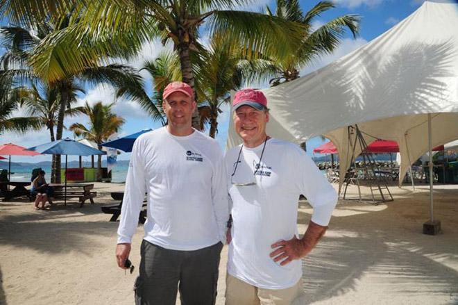 VP Bank President, Sjoerd Koster and Governor John S. Duncan OBE © Todd VanSickle / BVI Spring Regatta http://www.bvispringregatta.org