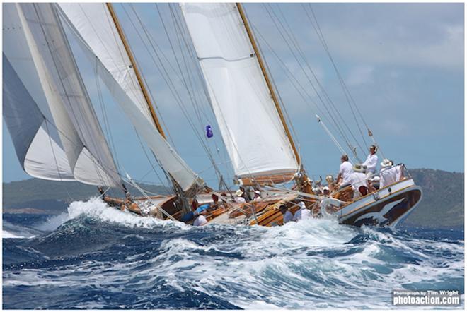 2015 Antigua Classic Yacht Regatta © Tim Wright/Photoaction.com