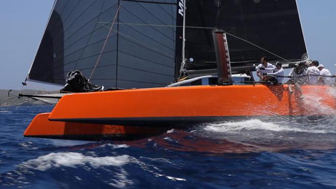 Eduardo Perez's foiling G4 Gunboat, Timbalero III © Roddy Grimes Graem