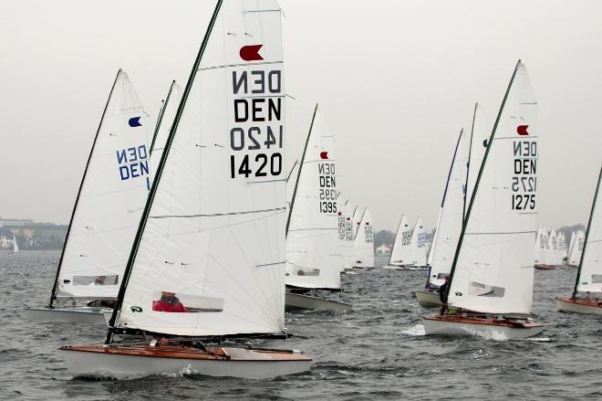 OK Dinghy sailing - Lindhardtsen Classic in Hellerup ©  Robert Deaves