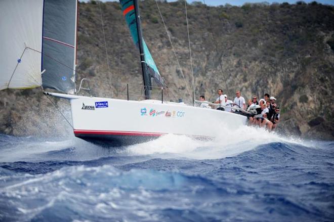 TP52 Team Varg/Conviction, skippered by Ola Hox was the winner of the third and final race of the day ©  Todd Van Sickle