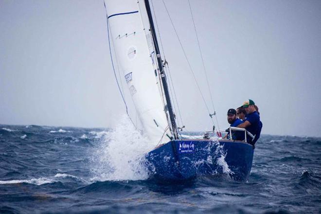 Winners in the One Design Class, IC 24, Colin Rathbun's Tortola Express ©  Luke Pelican/BVI Spring Regatta