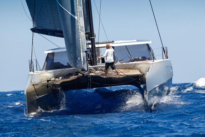 Chris and Carolyn Groobey's Gunboat 55, Toccata, CSA Multihull Bareboat © Paul Wyeth / www.pwpictures.com http://www.pwpictures.com