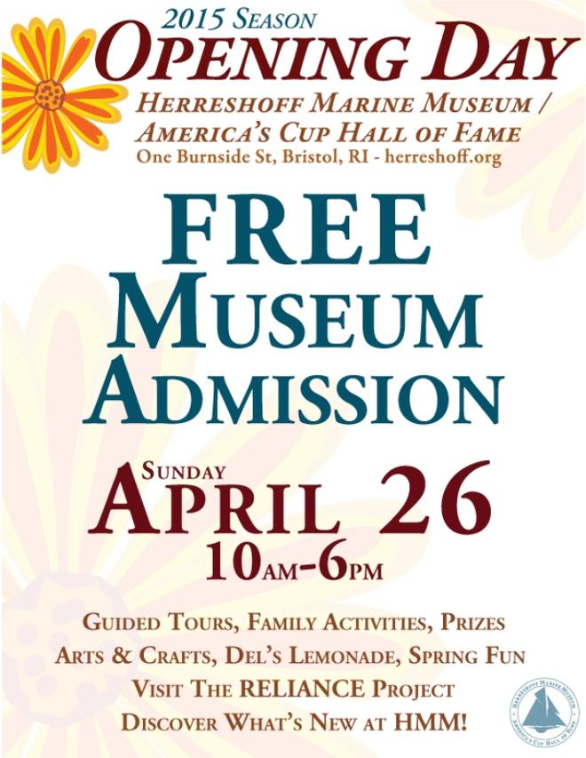 Season 2015 - Herreshoff Marine Museum/America's Cup Hall of Fame © Herreshoff Marine Museum . http://www.herreshoff.org