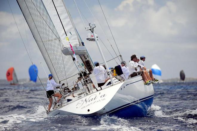 Bob Beltrano's Swan 53, Nai'a was the winner in CSA Jib & Main scoring  © Todd VanSickle / BVI Spring Regatta http://www.bvispringregatta.org