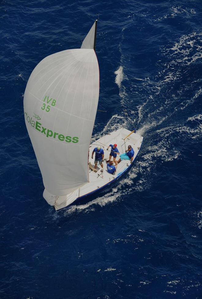 IC24 Class defending champion, Colin Rathbun, racing Tortola Express © Todd VanSickle / BVI Spring Regatta http://www.bvispringregatta.org