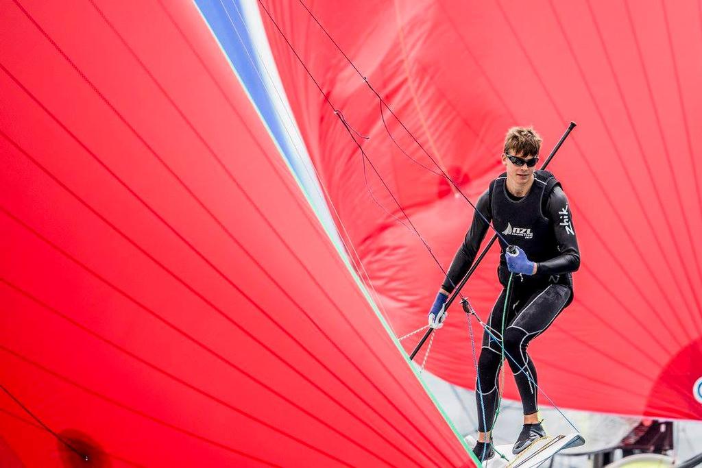 49er - Day 2 of the ISAF Sailing World Cup in Hyeres, France ©  Jesus Renedo / Sailing Energy http://www.sailingenergy.com/