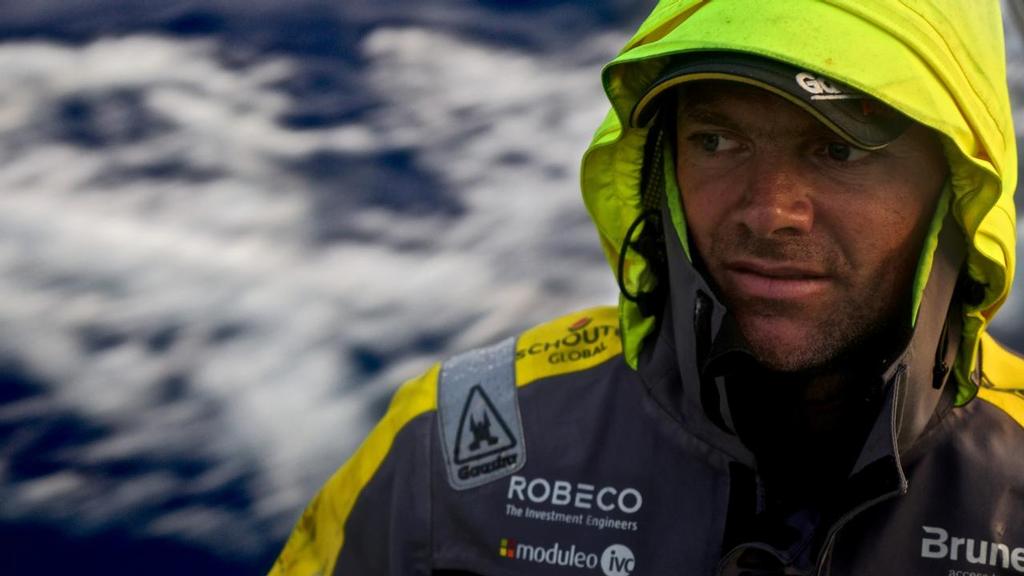 April 21, 2015. Leg 6 to Newport onboard Team Brunel. Day 2. Gerd-Jan Poortman. © Stefan Coppers/Team Brunel