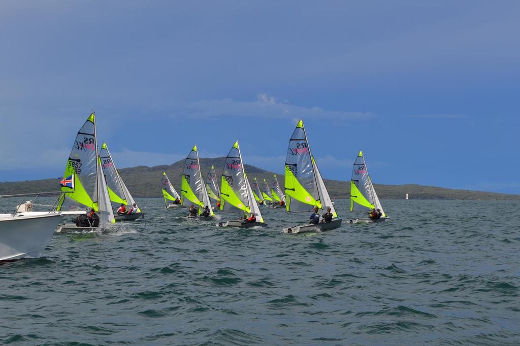 Day 2 at the 2015 RS Feva Nationals, Milford, sponsored by The Watershed © RS Sailing http://www.rssailing.com