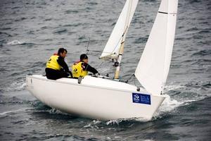 SWC 2015 - ISAF Sailing World Cup Hyeres photo copyright  Franck Socha / ISAF Sailing World Cup Hyeres http://swc.ffvoile.fr/ taken at  and featuring the  class