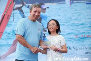 Singapore sailors - Fish & Co. Youth Sailing Championships 2015 photo copyright Howie photography taken at  and featuring the  class