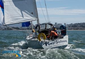Paul Disario's Olson 911 Plus Sixteen on her way to finish - Doublehanded Lightship Race 2015 photo copyright Erik Simonson/ pressure-drop.us http://www.pressure-drop.us taken at  and featuring the  class