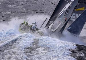 Onboard Team Brunel - Leg five to Itajai -  Volvo Ocean Race 2015 photo copyright Rick Tomlinson/Volvo Ocean Race http://www.volvooceanrace.com taken at  and featuring the  class
