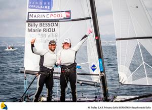 Billy Besson y Marie Riou - 46th Trofeo S.A.R. Princesa Sofía - Mallorca photo copyright  Trofeo S.A.R. Princesa Sofia / Jesus Renedo http://www.trofeoprincesasofia.org/ taken at  and featuring the  class