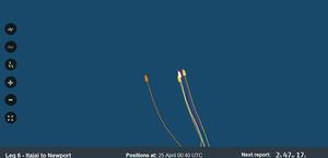 Positions Report - Volvo Ocean Race 2014-15 photo copyright Volvo Ocean Race http://www.volvooceanrace.com taken at  and featuring the  class