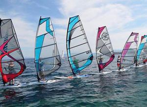 Windsurfing training tree - RYA photo copyright RYA http://www.rya.org.uk taken at  and featuring the  class