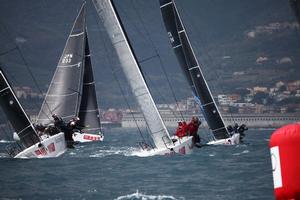 Loano races - Melges 32 Audi-Tron Sailing Series photo copyright  Max Ranchi Photography http://www.maxranchi.com taken at  and featuring the  class