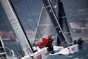 Loano races - Melges 32 Audi-Tron Sailing Series photo copyright  Max Ranchi Photography http://www.maxranchi.com taken at  and featuring the  class