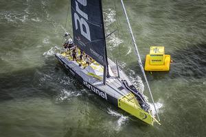 Team Brunel - Volvo Ocean Race photo copyright  Ainhoa Sanchez/Volvo Ocean Race taken at  and featuring the  class