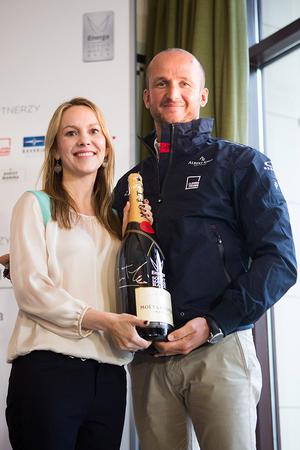 Joanna Nowakowska Moet Hennessy from Poland with Energa Yacht Racing Team skipper Przemyslaw Tarnacki photo copyright  Robert Hajduk / WMRT taken at  and featuring the  class