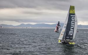 Team Brunel - Volvo Ocean Race 2015 photo copyright  Ainhoa Sanchez/Volvo Ocean Race taken at  and featuring the  class