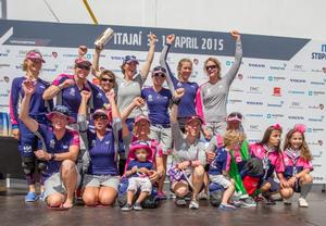 Team SCA - Volvo Ocean Race 2015 photo copyright  Ainhoa Sanchez/Volvo Ocean Race taken at  and featuring the  class