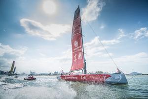 Dongfeng Race Team - Volvo Ocean Race 2015 photo copyright  Marc Bow / Volvo Ocean Race taken at  and featuring the  class