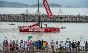 Arranca la etapa 6 - Volvo Ocean Race 2015 photo copyright Buda Mendes / Volvo Ocean Race taken at  and featuring the  class