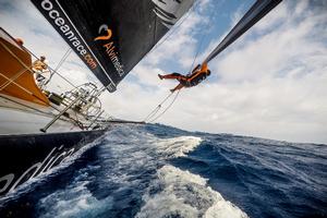 Onboard Team Alvimedica - Volvo Ocean Race 2015 photo copyright  Amory Ross / Team Alvimedica taken at  and featuring the  class