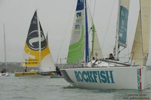 Solo Basse Normandie 2015 - Season opener for the Figaro Circuit photo copyright Guillaume Godier taken at  and featuring the  class