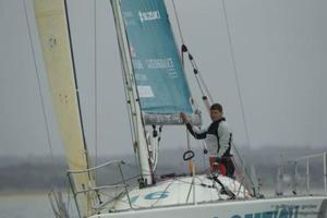 Solo Basse Normandie 2015 - Season opener for the Figaro Circuit photo copyright Guillaume Godier taken at  and featuring the  class