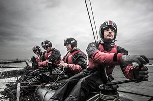 On-board with Ben Ainslie Racing photo copyright Mark Lloyd http://www.lloyd-images.com taken at  and featuring the  class