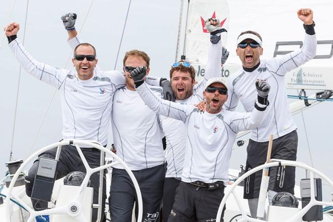 Croatia’s Tomislav Basic and his team wins Match Race Germany - 2015 World Match Racing Tour © Martinez Studio / MRG