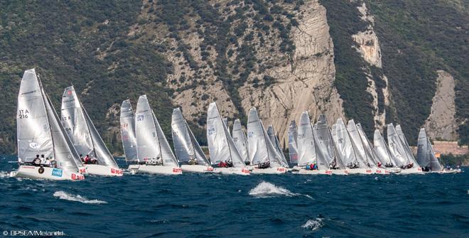 Audi Melges 20 2015 Audi-Tron Sailing Series - Day 1 © BPSE / MMelandri