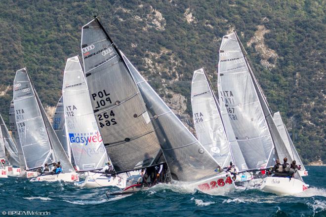 Audi Melges 20 2015 Audi-Tron Sailing Series - Day 1 © BPSE / MMelandri