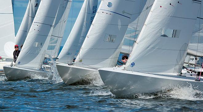 19 vessels competed in the Brisbane Etchells Fleet Championship - Boutique Boat Company Brisbane Etchells Winter Championship © Daniel Alcock